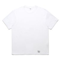 WACKO MARIA/WASHED HEAVY WEIGHT T-SHIRT（WHITE）［プリントT-24春夏］