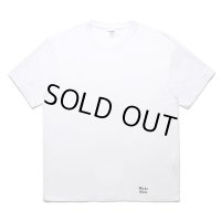 WACKO MARIA/WASHED HEAVY WEIGHT T-SHIRT（WHITE）［プリントT-24春夏］