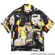 画像1: WACKO MARIA/JEAN-MICHEL BASQUIAT / HAWAIIAN SHIRT（TYPE-1）（ONE）［ハワイアンシャツ-24春夏］ (1)