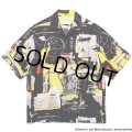 WACKO MARIA/JEAN-MICHEL BASQUIAT / HAWAIIAN SHIRT（TYPE-1）（ONE）［ハワイアンシャツ-24春夏］