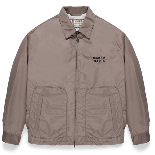 他の写真1: WACKO MARIA/MCGREGOR / NYLON DRIZZLER JACKET（L-BROWN）［ナイロンドリズラーJKT-24春夏］