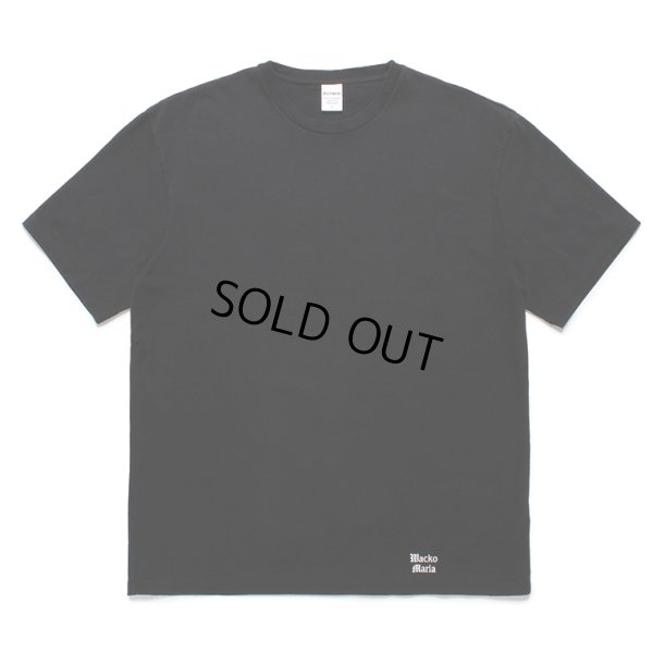 画像1: WACKO MARIA/WASHED HEAVY WEIGHT T-SHIRT（BLACK）［プリントT-24春夏］