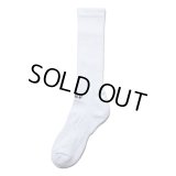 COOTIE PRODUCTIONS/Raza High Socks（White）［ハイソックス-24春夏］