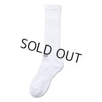 COOTIE PRODUCTIONS/Raza High Socks（White）［ハイソックス-24春夏］