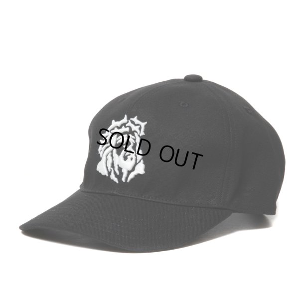 画像2: COOTIE PRODUCTIONS/Cotton OX 6 Panel Cap（Black/JESUS）［6パネルキャップ-24春夏］