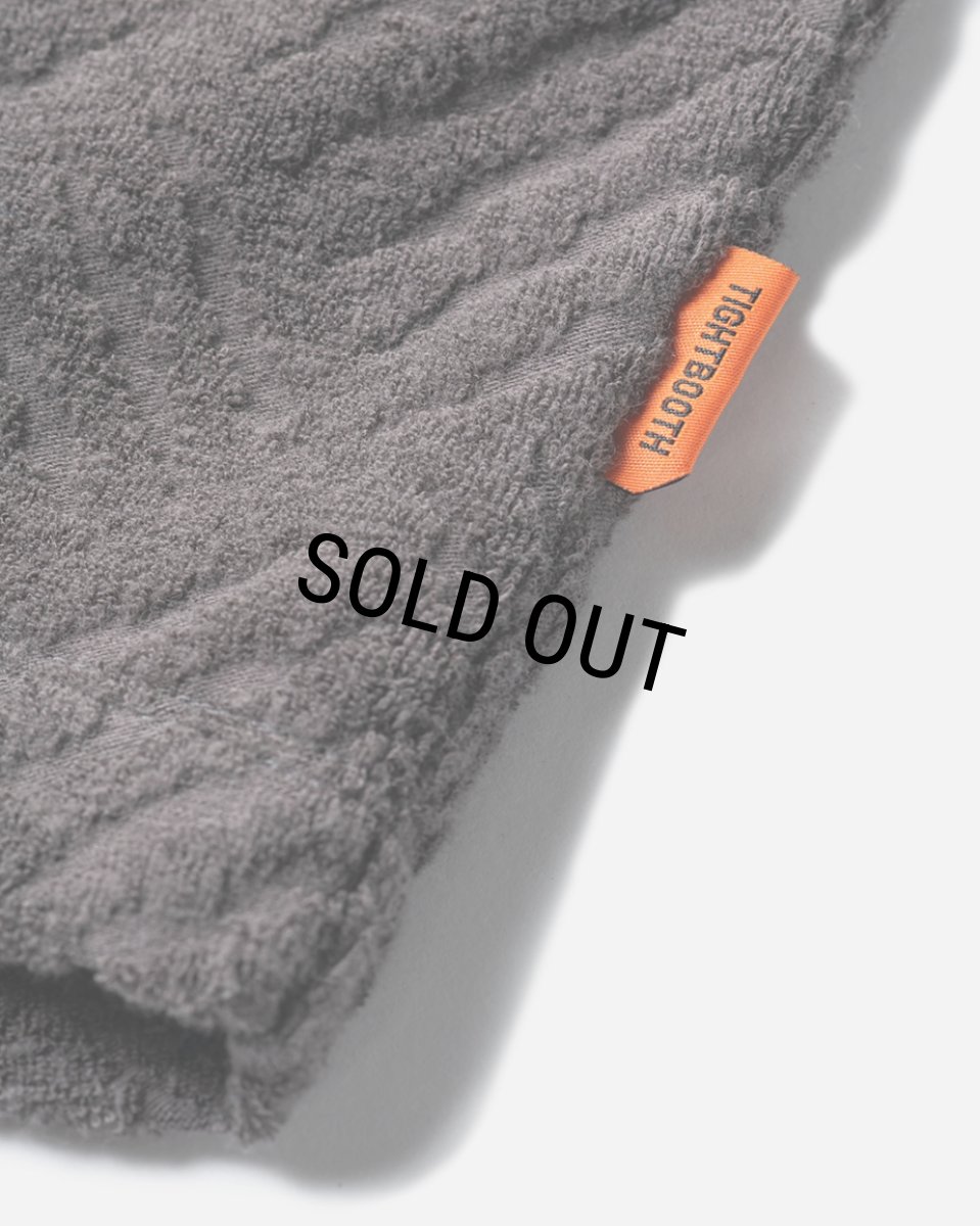 画像3: TIGHTBOOTH/CHECKER PLATE T-SHIRT（Charcoal） 【20%OFF】［チェッカープレートT-24春夏］ (3)