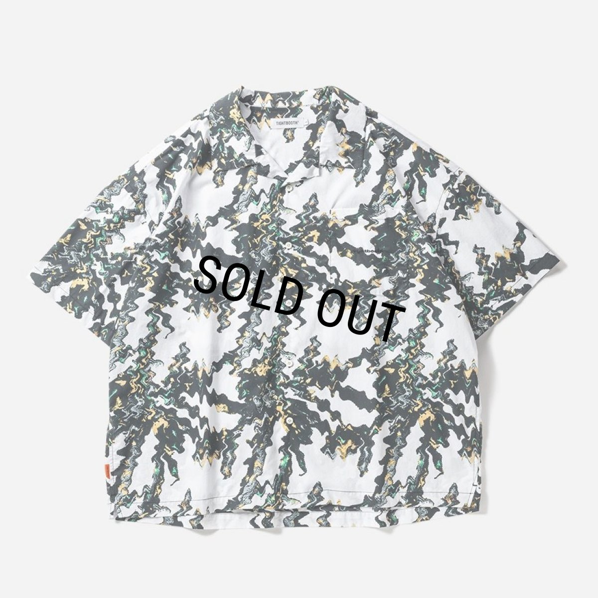画像1: TIGHTBOOTH/ACID ALOHA（White） 【30%OFF】［アシッドアロハ-24春夏］ (1)