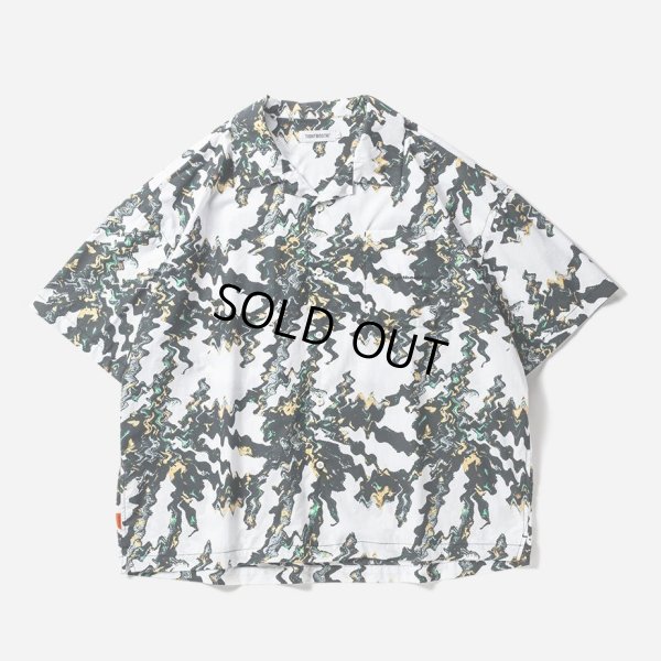 画像1: TIGHTBOOTH/ACID ALOHA（White） 【30%OFF】［アシッドアロハ-24春夏］