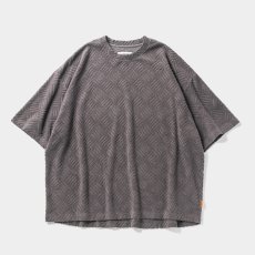 画像1: TIGHTBOOTH/CHECKER PLATE T-SHIRT（Charcoal） 【20%OFF】［チェッカープレートT-24春夏］ (1)