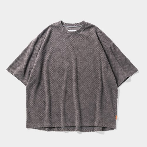 他の写真1: TIGHTBOOTH/CHECKER PLATE T-SHIRT（Charcoal）［チェッカープレートT-24春夏］