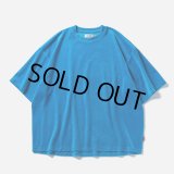 TIGHTBOOTH/VELOUR T-SHIRT（Turquoise）［ベロアT-24春夏］