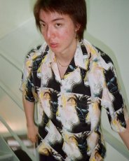 画像2: WACKO MARIA/JEAN-MICHEL BASQUIAT / HAWAIIAN SHIRT（TYPE-3）（ONE）［ハワイアンシャツ-24春夏］ (2)