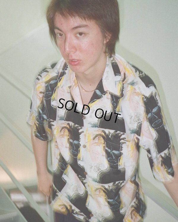 画像2: WACKO MARIA/JEAN-MICHEL BASQUIAT / HAWAIIAN SHIRT（TYPE-3）（ONE）［ハワイアンシャツ-24春夏］