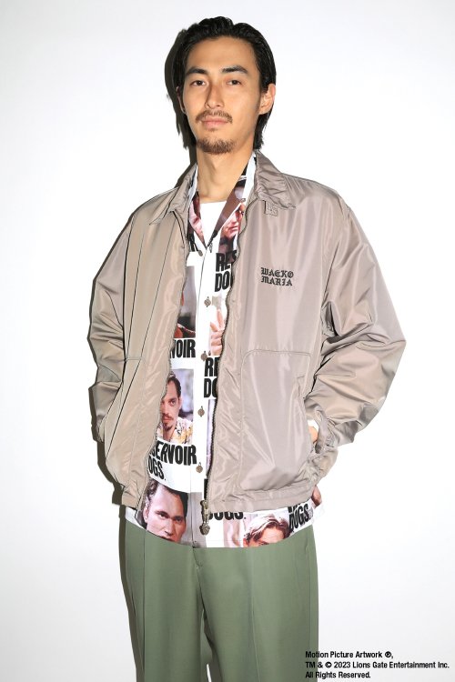 他の写真3: WACKO MARIA/MCGREGOR / NYLON DRIZZLER JACKET（L-BROWN）［ナイロンドリズラーJKT-24春夏］