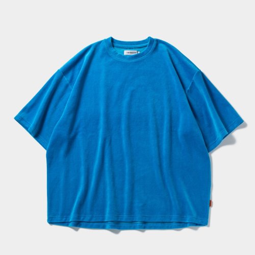 他の写真1: TIGHTBOOTH/VELOUR T-SHIRT（Turquoise）［ベロアT-24春夏］