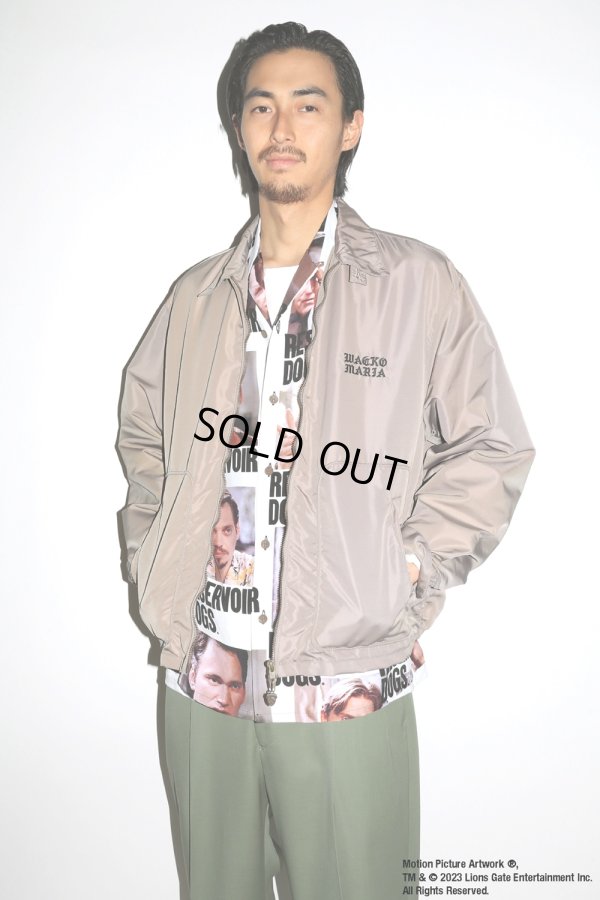 画像3: WACKO MARIA/MCGREGOR / NYLON DRIZZLER JACKET（L-BROWN）［ナイロンドリズラーJKT-24春夏］