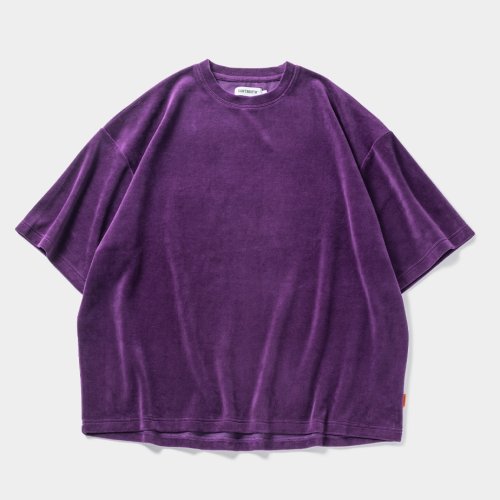 他の写真1: TIGHTBOOTH/VELOUR T-SHIRT（Purple）［ベロアT-24春夏］