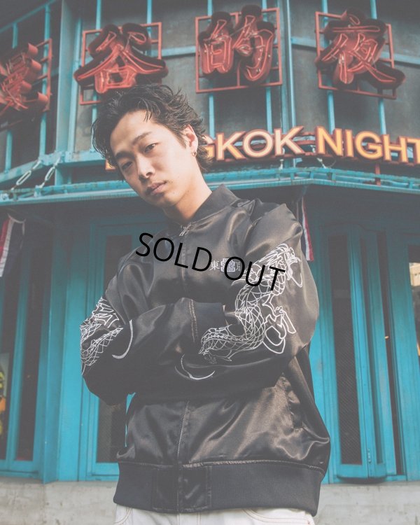 画像3: BlackEyePatch/EMBROIDERED TOKYO SOUVENIR JACKET（BLACK）