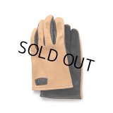 RATS/LEATHER GLOVE（BLACK/TAN）［レザーグローブ-24春夏］