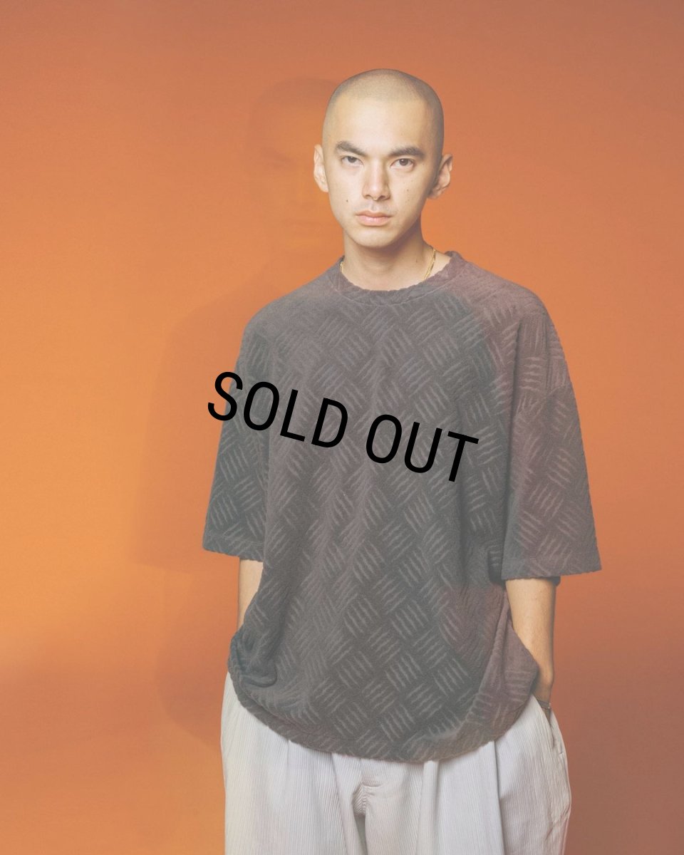 画像6: TIGHTBOOTH/CHECKER PLATE T-SHIRT（Charcoal） 【20%OFF】［チェッカープレートT-24春夏］ (6)