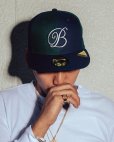 画像3: BlackEyePatch/B EMBLEM NEW ERA CAP（NAVY/GREEN） (3)