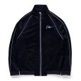画像1: 【30%OFF】RATS/VELOR TRACK JKT（NAVY）［ベロアトラックJKT-24春夏］ (1)