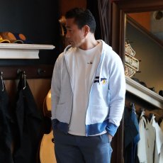 画像8: RATS/TRIM ZIP HOODIE（HEATHER BLUE）［トリムジップフーディー-24春夏］ (8)