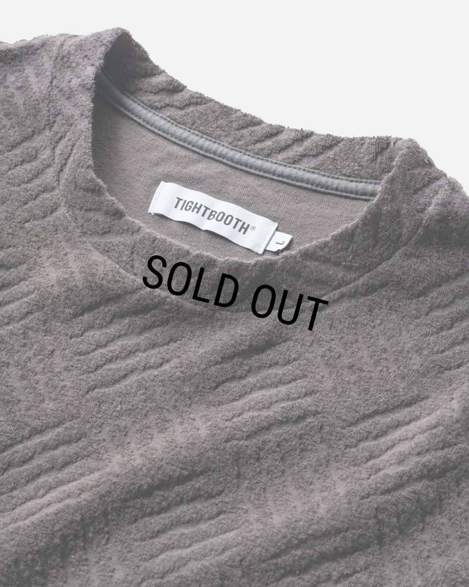 画像2: TIGHTBOOTH/CHECKER PLATE T-SHIRT（Charcoal） 【20%OFF】［チェッカープレートT-24春夏］ (2)
