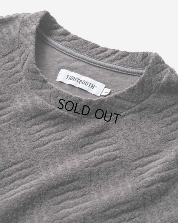 画像2: TIGHTBOOTH/CHECKER PLATE T-SHIRT（Charcoal） 【20%OFF】［チェッカープレートT-24春夏］