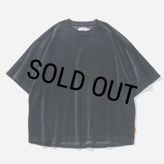 TIGHTBOOTH/VELOUR T-SHIRT（Black）［ベロアT-24春夏］ - JONAS