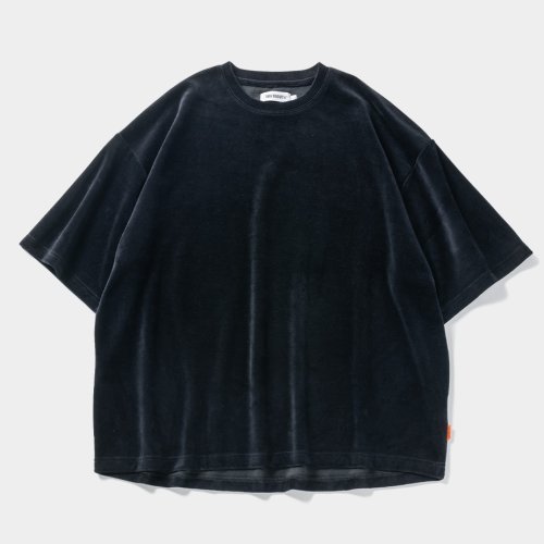 他の写真1: TIGHTBOOTH/VELOUR T-SHIRT（Black）［ベロアT-24春夏］