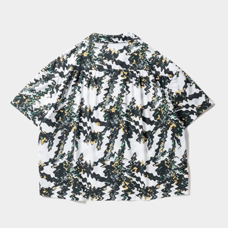 画像2: TIGHTBOOTH/ACID ALOHA（White） 【30%OFF】［アシッドアロハ-24春夏］