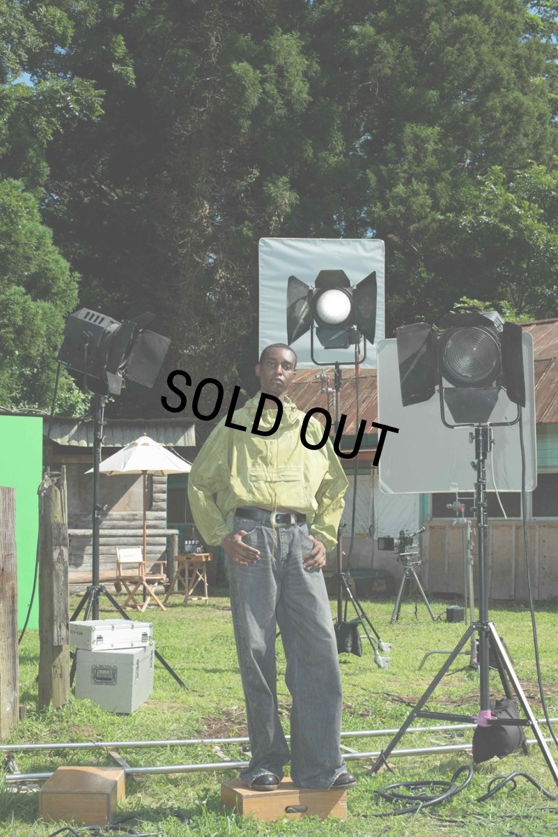 画像6: 【40%OFF】DAIRIKU/Vintage Wash Parachute Anorak Parka（Vintage Mud Green）［パラシュートアノラックパーカー-24春夏］ (6)