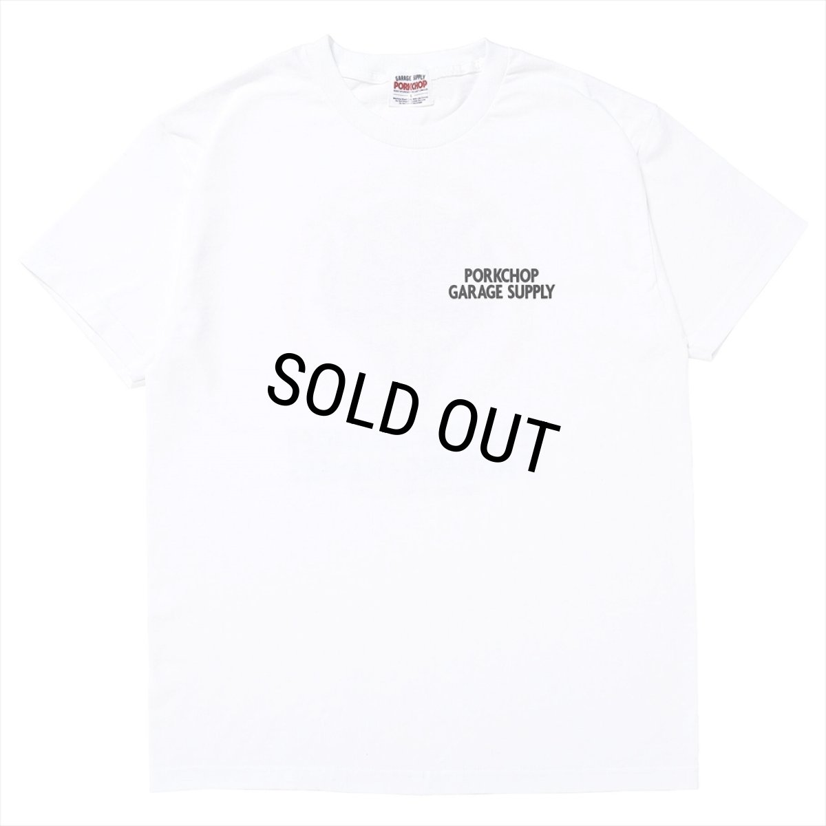 画像2: PORKCHOP/NOTHING DEVIL TEE（WHITE）［プリントT-24春夏］ (2)