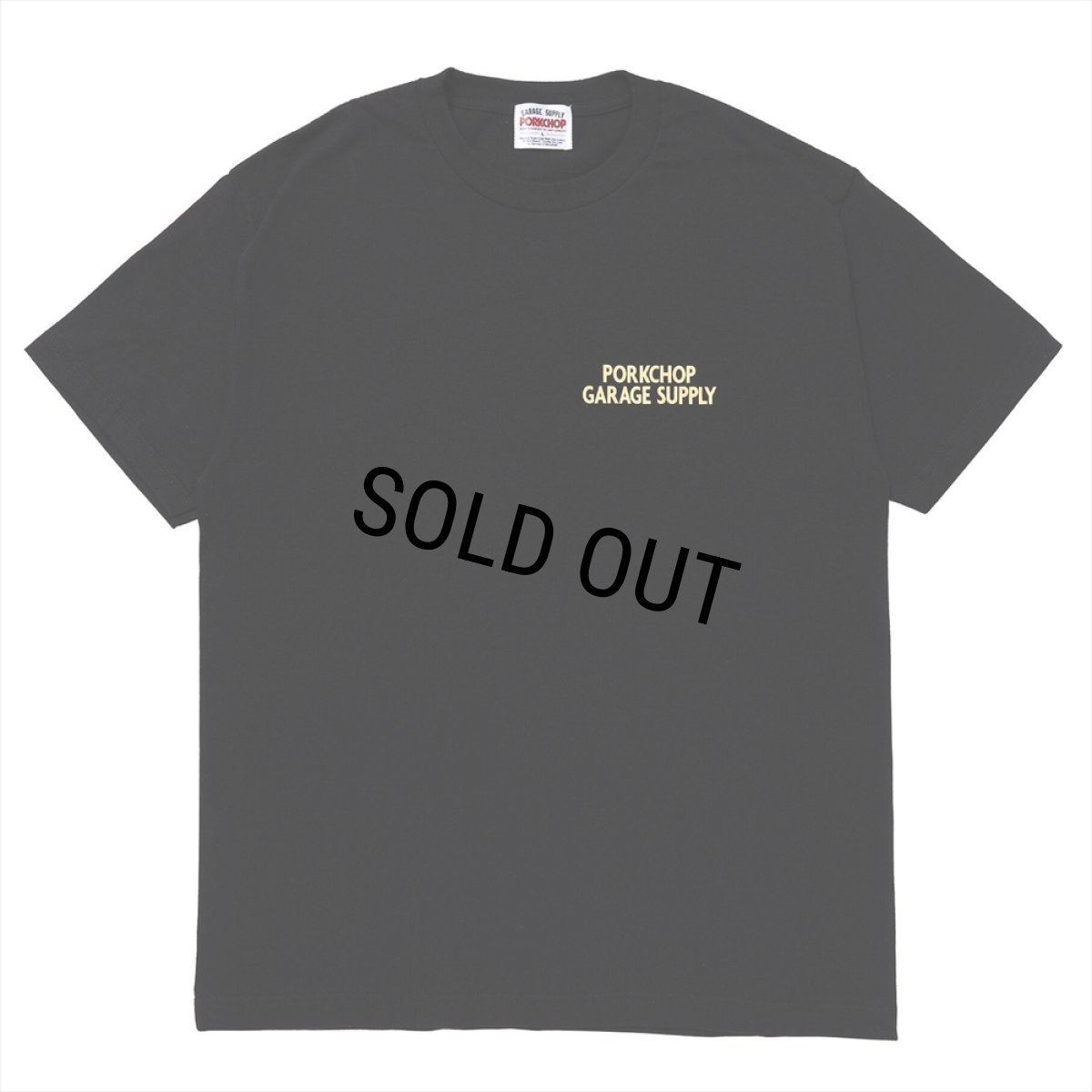 画像2: PORKCHOP/NOTHING DEVIL TEE（BLACK）［プリントT-24春夏］ (2)