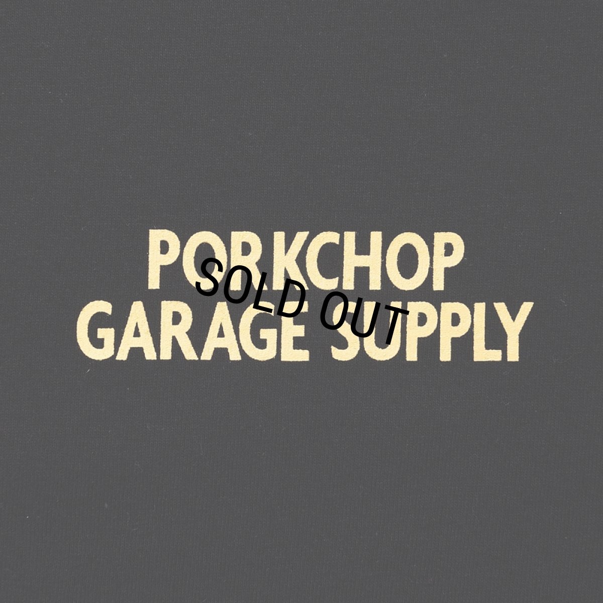 画像3: PORKCHOP/NOTHING DEVIL TEE（BLACK）［プリントT-24春夏］ (3)