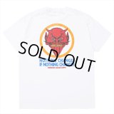 PORKCHOP/NOTHING DEVIL TEE（WHITE）［プリントT-24春夏］