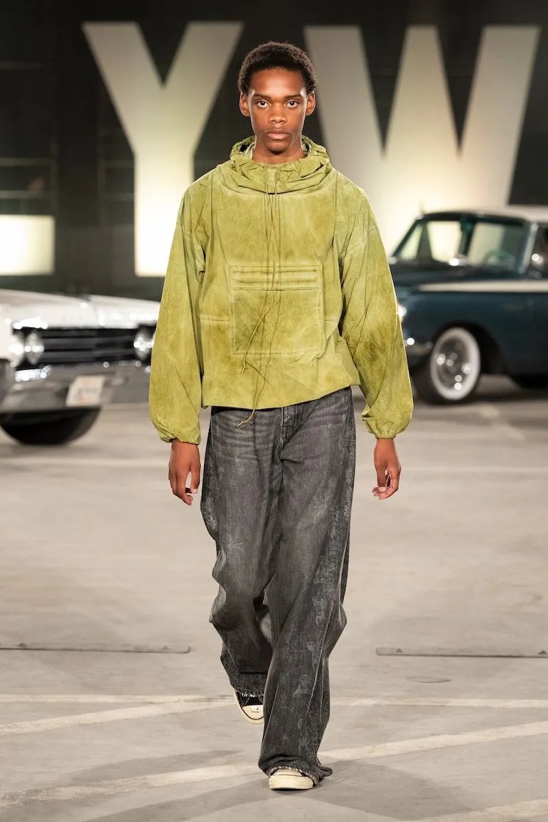 画像3: 【40%OFF】DAIRIKU/Vintage Wash Parachute Anorak Parka（Vintage Mud Green）［パラシュートアノラックパーカー-24春夏］