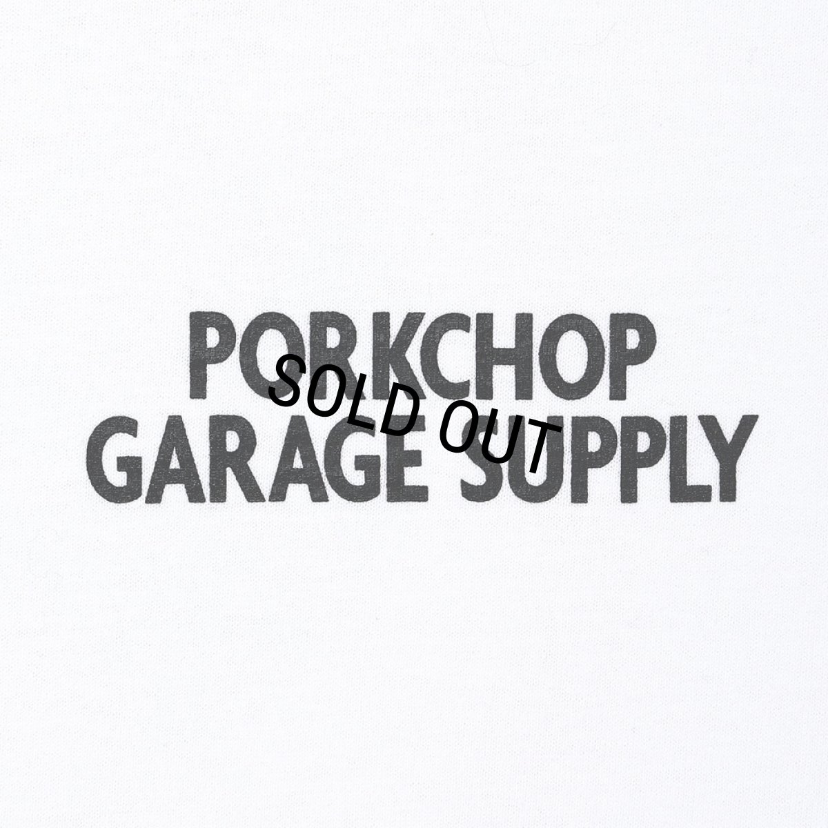 画像3: PORKCHOP/NOTHING DEVIL TEE（WHITE）［プリントT-24春夏］ (3)