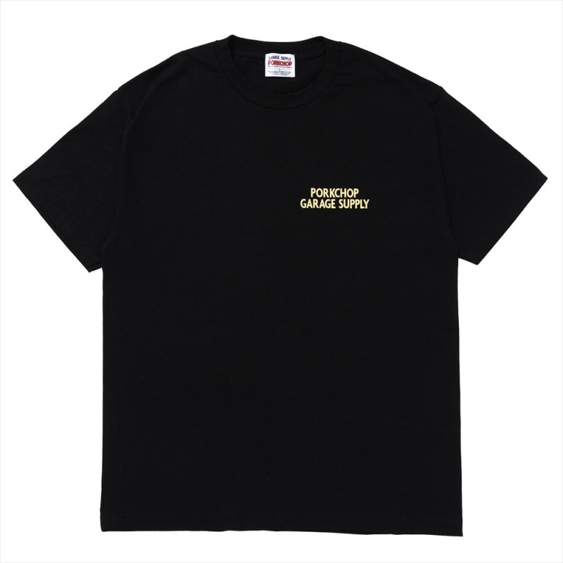 画像1: PORKCHOP/NOTHING DEVIL TEE（BLACK）［プリントT-24春夏］