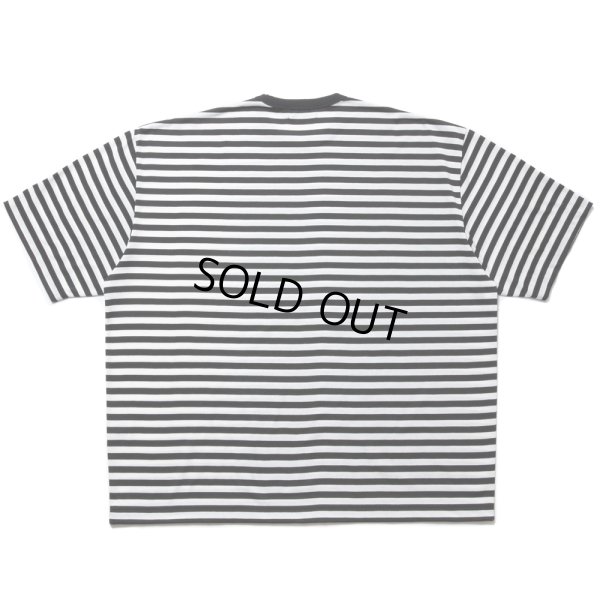 画像2: COOTIE PRODUCTIONS/Polyester Border S/S Tee（Black/White）［ボーダーT-24春夏］