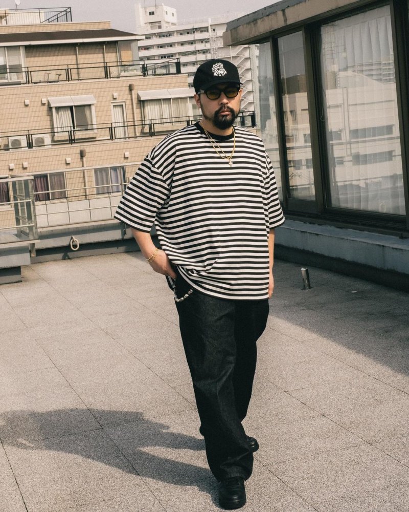 画像3: COOTIE PRODUCTIONS/Polyester Border S/S Tee（Black/White）［ボーダーT-24春夏］