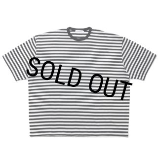 COOTIE PRODUCTIONS/Polyester Border S/S Tee（Black/White