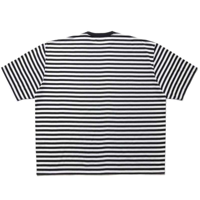 画像2: COOTIE PRODUCTIONS/Polyester Border S/S Tee（Black/White）［ボーダーT-24春夏］
