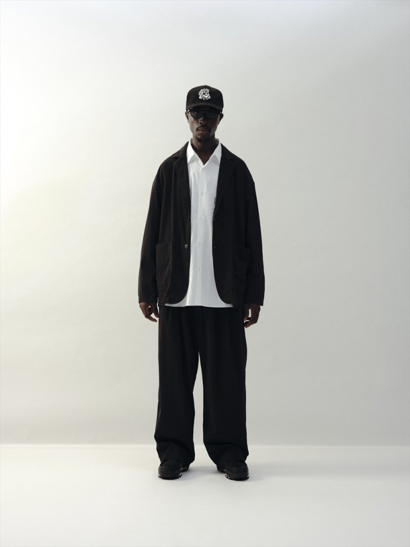 画像2: COOTIE PRODUCTIONS/120/2 Broad S/S Shirt（White）［ブロードシャツ-24春夏］