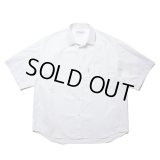 COOTIE PRODUCTIONS/120/2 Broad S/S Shirt（White）［ブロードシャツ-24春夏］