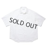 COOTIE PRODUCTIONS/120/2 Broad S/S Shirt（White）［ブロードシャツ-24春夏］