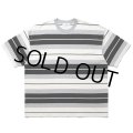 COOTIE PRODUCTIONS/Panel Border S/S Tee（Black/Ash Gray/White）［パネルボーダーT-24春夏］