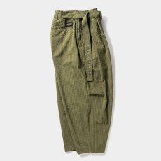 画像3: TIGHTBOOTH/SEERSUCKER BALLOON PANTS（Olive） 【20%OFF】［シアサッカーバルーンパンツ-24春夏］ (3)