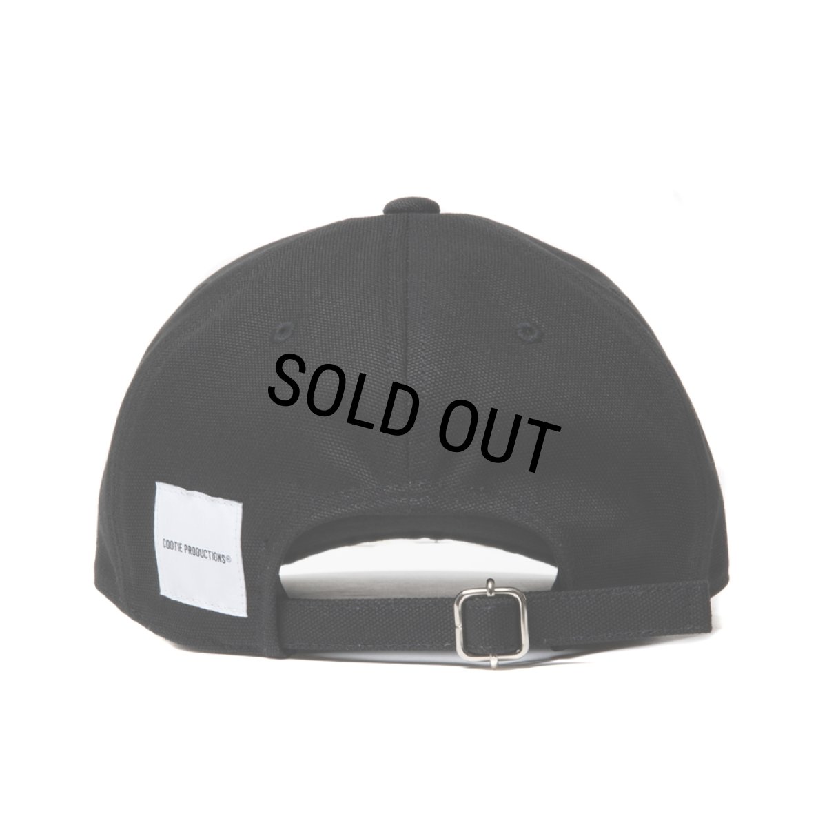 画像3: COOTIE PRODUCTIONS/Cotton OX 6 Panel Cap（Black/JESUS）［6パネルキャップ-24春夏］ (3)